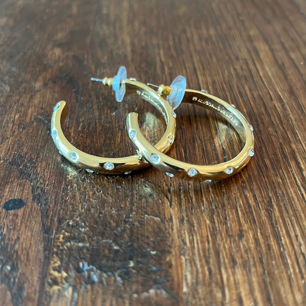 J Crew Gold hoops